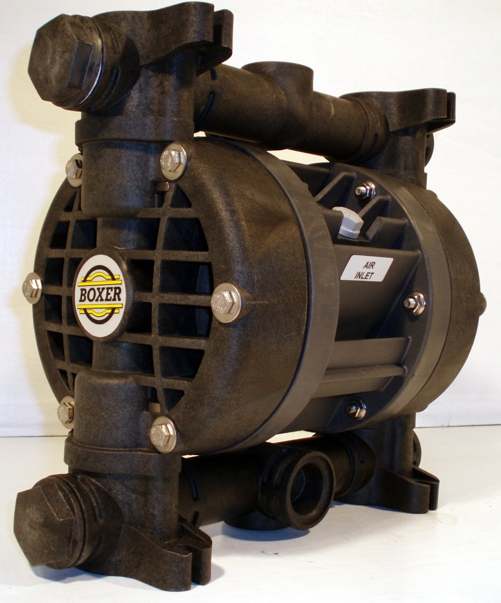 Bomba Neumática de doble membrana en PVDF/PTFE