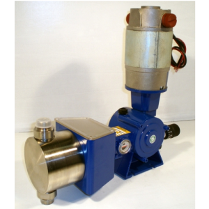 Bomba dosificadora de Pistón en INOX con motor c.c.