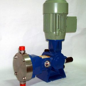 Bomba dosificadora de membrana en INOX/PTFE de 11 mm. De Carrera