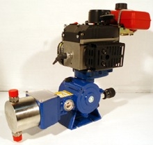 Bomba dosificadora en INOX-316 con motor de gasolina