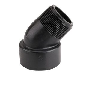 Codo 45º en PP de "BANJO" roscas macho y hembra Figura SL45