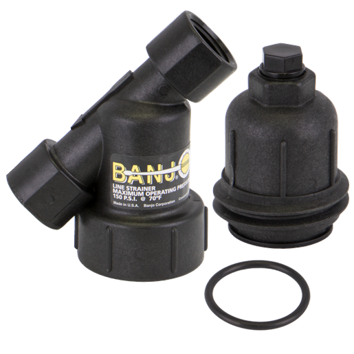 Filtro "Y" en Polipropileno de "BANJO" de ½" a 2" Figura LS - Imagen 3