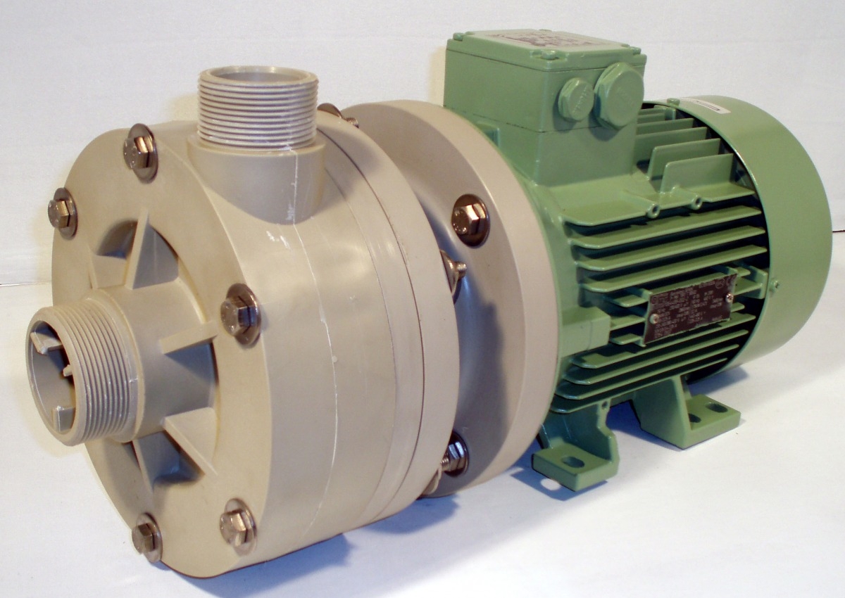 Motobomba Polipropileno Electrica Monobloc - Imagen 2