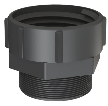 Accesorio para pasar de rosca Buttress 100x8 a Rosca macho Gas en PPFV - Imagen 2