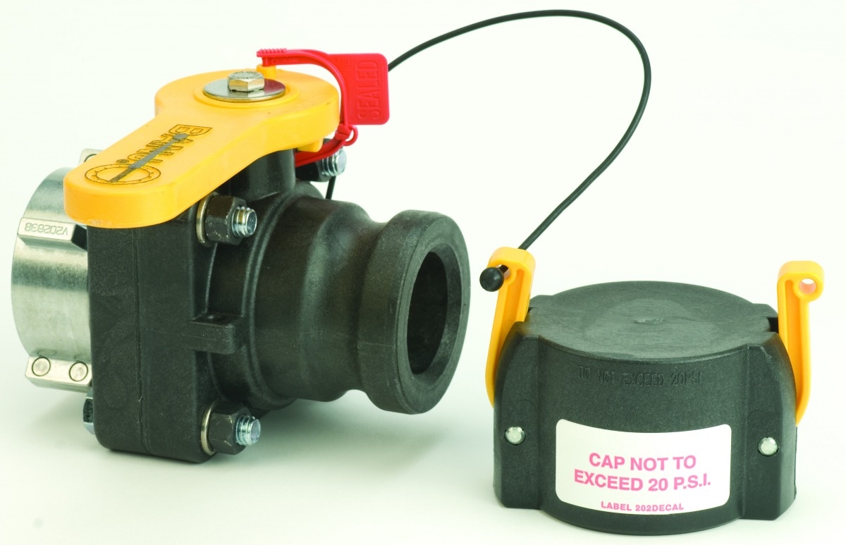 válvula contenedor IBC GRG polipropileno